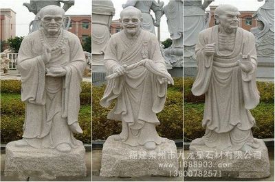 【石雕產品】石雕十八羅漢 青石18羅漢 五百羅漢佛像 專業定制